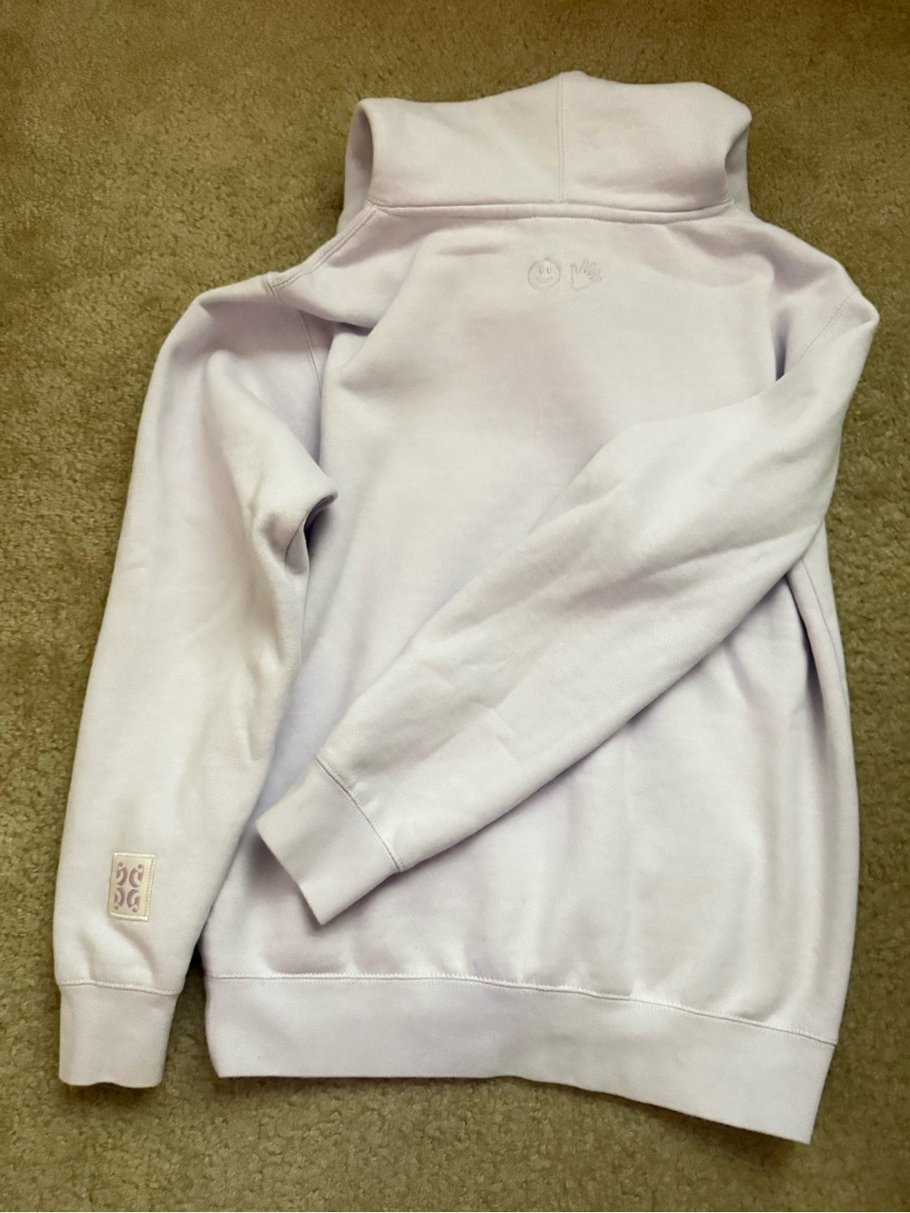 Glossier Lavender Hoodie (XS) - Picture 6 of 7